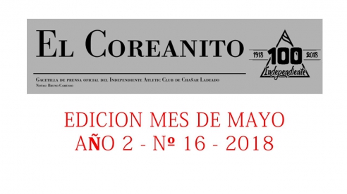 EL COREANITO EDICIÓN Nº 16 - 11/06/2018