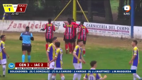 FÚTBOL IAC: CAÍDA ANTE CENTENARIO – 21/07/24