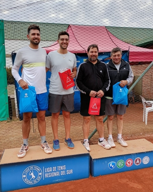 TENIS: DOBLES DE CABALLEROS EN CHAÑAR – 04/07/25